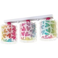 Dalber 41183 - Children's Wall Light - CUORE, 3xE27/60W/230V - Wall Lamp
