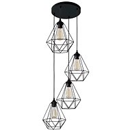 Chandelier on Cable KARO 4xE27/60W/230V - Chandelier