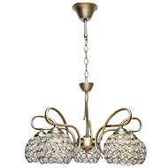 Crystal Chandelier on Cable DORA 5x E27/60W/230V - Chandelier