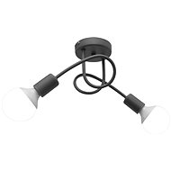 Ceiling Lamp OXFORD 2xE27/60W/230V Silver - Chandelier