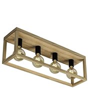 KAGO Ceiling Lamp4xE27/60W/230V Matt Oak - Ceiling Light