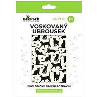 BEEPACK Waxed napkin Black cats, M - Waxed Napkin