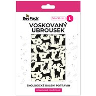 BEEPACK Waxed napkin Black cats, L - Waxed Napkin