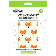 BEEPACK Waxed napkin Foxes, M - Waxed Napkin