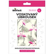 BEEPACK Waxed napkin Flamingos, M - Waxed Napkin