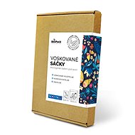 BEEPACK Set of waxed bags Night forest, M+L - Food Storage Bags