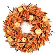 DOMMIO Autumn wreath - with pumpkins, 35 cm - Wreath