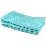 Dommio bamboo towel 30×50 cm turquoise - Towel