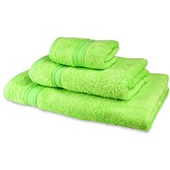 Dommio bamboo towel and bath towel set, green - Towel Set