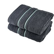 Dommio Towel Stripe grey 50×90 cm - Towel