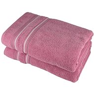 Dommio Towel Stripe pink 70×140 cm - Towel
