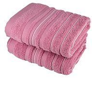 Dommio Towel Stripes pink 50×90 cm - Towel