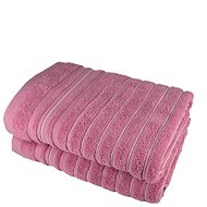 Dommio Towel Stripes pink 70×140 cm - Towel