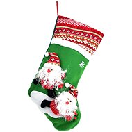 DOMMIO Christmas decoration - stocking with elves, 50 cm - Christmas Decoration