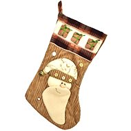 DOMMIO Christmas decoration - stocking with Santa, 45 cm - Christmas Decoration