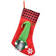 DOMMIO Christmas decoration - stocking with elf, 42 cm - Christmas Decoration