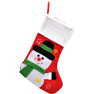 DOMMIO Christmas decoration - stocking with snowman, 46 cm - Christmas Decoration
