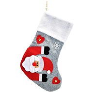 DOMMIO Christmas decoration - stocking with Santa, 46 cm - Christmas Decoration