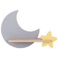 LED Children's wall lamp with shelf MOON LED/5W/230V - Wall Lamp