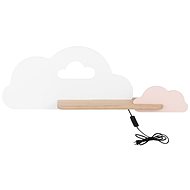 LED Children's wall lamp with shelf CLOUD LED/5W/230V white/pink - Wall Lamp
