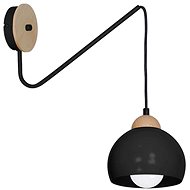 Wall lamp DAMA 1xE27/60W/230V black - Wall Lamp