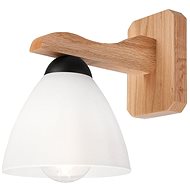 Wall lamp ADRIANO 1xE27/60W/230V oak - Wall Lamp