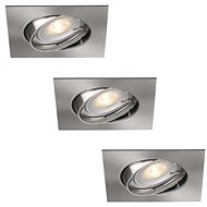 Philips Massive 59813/17/10 - SET 3x LED Dimmable bathroom ceiling light OPAL 3xGU10/5,5 - Ceiling Light
