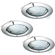 Eglo - SET 3x LED ceiling light 3xGU10-LED/3W/230V - Ceiling Light