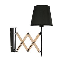 Wall lamp MITO 1xE27/40W/230V black - Wall Lamp
