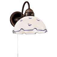 Kolarz 731.61.17 - Wall lamp NONNA 1xE27/75W/230V blue - Wall Lamp