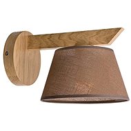 Wall lamp ANTONIO 1xE14/40W/230V oak - Wall Lamp
