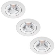 Philips - SET 3x LED Dimmable ceiling light 3xLED/5W/230V 2700K - Ceiling Light