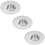 Philips - SET 3x LED Dimmable bathroom light 3xLED/5W/230V 2700K IP65 - Ceiling Light