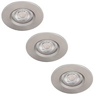 Philips - SET 3x LED Dimmable bathroom light 3xLED/5W/230V 2700K IP65 - Ceiling Light