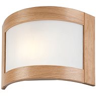 Wall lamp ELODIE 1xE27/60W/230V oak - Wall Lamp