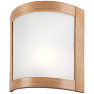 Wall lamp ELODIE 1xE27/60W/230V oak - Wall Lamp