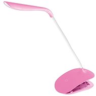 LED Touch dimmable table lamp with LED clip/3,5W/230V pink - Table Lamp