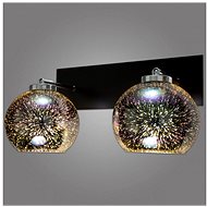 Kemar NP/K/2/D3 - Wall lamp KULE 3D 2xE27/60W/230V - Wall Lamp
