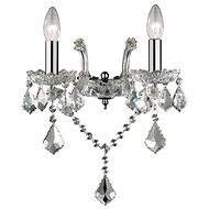 Ideal Lux - Wall lamp 2xE14/40W/230V chrome - Wall Lamp