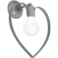 Children's wall lamp AMORE 1xE27/60W/230V grey - Wall Lamp