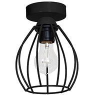 Ceiling lamp STAR 1xE27/60W/230V black - Under-Counter Light