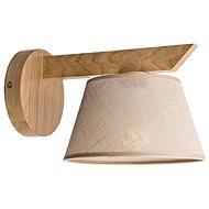 Wall lamp ANTONIO 1xE14/40W/230V oak - Wall Lamp