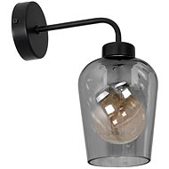 Wall lamp SANTIAGO 1xE27/60W/230V black - Wall Lamp