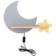 LED Children's wall lamp with shelf MOON LED/5W/230V - Wall Lamp