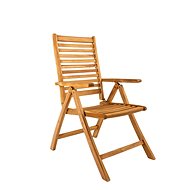 DOPPLER Garden armchair TAMAN NORFOLK teak - Garden Armchair