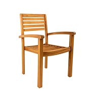 DOPPLER Garden chair, stackable TAMAN 4 teak FSC® - Garden Chair