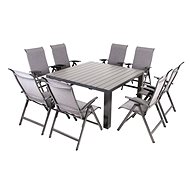 DOPPLER Garden furniture set PRATO YELMO Alu 8+1 - Garden Furniture