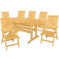 DOPPLER Garden furniture set DOVER 6+1 - Garden Furniture