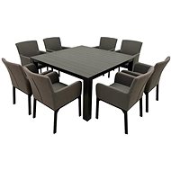 DOPPLER Luxury garden set PRATO TOMBOLO 8+1 - Garden Furniture