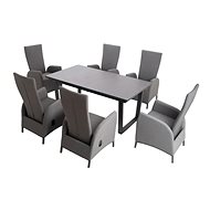DOPPLER Luxury garden set LIVORNO PARIS 3 6+1 - Garden Furniture